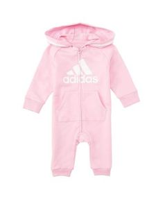 in stock Casual Pink Hooded Onesie, Adidas Baby, Adidas Fashion, Girls Long Sleeve, Getting Old, French Terry, How To Introduce Yourself, Pick Up