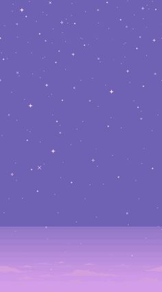 a purple background with stars in the sky