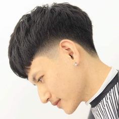 Hairstyle For Boys, Men Short Hair Fade, Haircuts For Guys, Low Haircuts, Very Short Hair Men, Short Hair For Boys, Asian Man Haircut