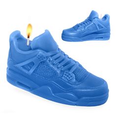 PRICES MAY VARY. Sneaker Candle: Our aesthetic candle has a unique sneaker shape. This sneaker decor comes in a beautiful blue color that you won't find anywhere else and is great for sneakerheads which means a person who loves sneakers. Vanilla Scented: This sneaker candle has a pleasant vanilla scent, which is a classic scent loved by many. Our vanilla scented candles make it perfect for use in any dorm, bedroom, or living room decor. Clean Burning: Our candle is made with a soy and paraffin w Sneaker Ball Table Centerpieces, Living Room Decor Clean, Sneaker Candle, Sneaker Decor, Shoe Candle, Sneakerhead Gifts, Sneakerhead Room, Air Force One Shoes, Sneaker Ball