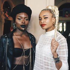 Afropunk Aesthetic, Afropunk Paris, Ideal Girl, Make Up Inspiration, Blonde Braids