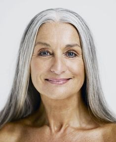 (paid link) natural nameless makeup look 2021 - Latest natural unknown makeup look, Skincare look. Long Grey Hair, Makeup Tips For Older Women, Anti Wrinkle Skin Care, Skin Care Wrinkles, Top Skin Care Products, Looks Party, No Foundation Makeup, Anti Aging Skin Products