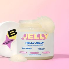 Toss that V*seline and make room for your new multi-purpose wonder. Introducing Helly Jelly, the revolutionary skin jelly and protectant from BUTTER'D. This balm locks in moisture, helps heal wounds, treats cracked skin, and prevents rashes without the chemicals present in your everyday petroleum jelly. Plus, it's a safe alternative for parents looking to protect and soothe their baby's sensitive skin. Free of cancer causing chemicals like parabens, mineral oil, and formaldehyde. All five of Hel Extra Dry Skin, Body Lotion Cream, Petroleum Jelly, Cracked Skin, Healthy Skin Tips, Skin Therapy, Cream Lotion, Beauty Recipe, Body Skin Care Routine