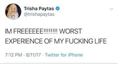 funny tweets meme Trisha Paytas, English Memes, Love Island, Got Him, When He, My Way, Of My Life, My Life