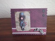 Gorjuss. Docrafts Cards, Layout Ideas, Handmade Cards, Cards Handmade, Cross Stitch, Layout, Stamp, Home Decor, Home Décor