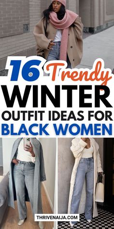 Stay cozy, chic, and confident with these winter outfit ideas for Black women! 💕 Whether you’re layering up for casual outings or dressing up for festive events, these styles are a must-try. ❄ Save this pin now for endless winter fashion inspiration! 😍🔥