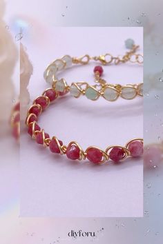 Stand out with our unique handcrafted wire-wrapped gemstone bracelets. These beautiful pieces are perfect for adding a personal touch to your style and make excellent gifts. #HandmadeJewelry #WireWrappedBracelets #GemstoneBracelets #BohoChic #HandcraftedArt #BohoJewelry #UniqueJewelry  #ColorfulAccessories  #ArtisanCrafted #JewelryGift Handmade Metal Crystal Bracelet As A Gift, Wire Wrapped Crystal Bracelet With Round Beads As Gift, Wire Wrapped Crystal Bracelet With Round Beads, Gold Wire Wrapped Crystal Bracelet As Gift, Spiritual Wire Wrapped Crystal Bracelet As Gift, Spiritual Style Wire Wrapped Crystal Bracelet For Gift, Bracelets Ideas, Colorful Accessories, Handmade Wire Wrapped