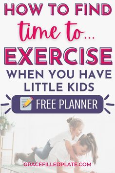 You're already chasing kids- who has the time to workout? Learn these simple and easy ideas to get the exercise you need without sacrificing your sanity or family time. No plan or program? No problem... These resources will fit into any busy woman's toolbox and give you the motivation you need to get started (or started again)! #momhacks #workout #momlife Ways To Exercise, How To Start Exercising, Hiit Session, Strength Training Workouts, Free Planner, Easy Ideas, How To Wake Up Early