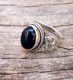 92.5% sterling silver ring, Wide Band Ring, Handmade ring, Handcrafted ring, Black Onyx Jewelry, Oval Stone ring, Oval Shape Stone ring, Silver Jewelry, Gifts for her, Engagement Ring, Handmade ring, Handcrafted ring, Best Mother Days Present, Gothic Style Ring, Handcrafted ring, One of a kind ring, Rear stone ring, Statement ring, Wedding ring, Rear stone ring, Boho oval ring, Black stone ring, Black Onyx jewelry, Natural Black Onyx ring Note: We customized the design according to your Birthsto Handmade Oval Dome Ring In Sterling Silver, Bohemian Sterling Silver Oval Cabochon Rings, Handmade Sterling Silver Oval Cabochon Ring, Handmade Sterling Silver Ring With Oval Cabochon, Silver Bohemian Oval Cabochon Ring, Bohemian Silver Oval Cabochon Ring, Rainbow Moonstone Jewelry, Healing Crystal Ring, Black Onyx Jewelry