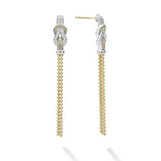 Diamonds and 18K gold woven in a knot motif form these unique Newport stud earrings accented with a gold caviar drop tassel. LAGOS diamonds are the highest quality natural stones. Elegant Yellow Gold Jewelry With Tassels, Elegant Yellow Gold Earrings With Tassels, Tassel Earring, Timeless Jewelry, Engraved Items, Diamond Design, Round Brilliant Cut Diamond, Tassel Earrings, Brilliant Cut Diamond