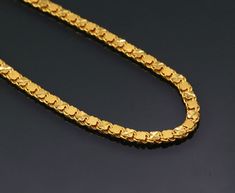 Buy Gorgeous 22kt Yellow Gold Solid Excellent Design Chain Online in India - Etsy Gold Chain Jewelry For Men Modern, Mens Chain Designs, Man Gold Bracelet Design, Mens Gold Chain Necklace, Gold Necklace For Men, Belly Dance Jewelry, Foot Bracelet, Gold Chain Design, Dance Jewelry