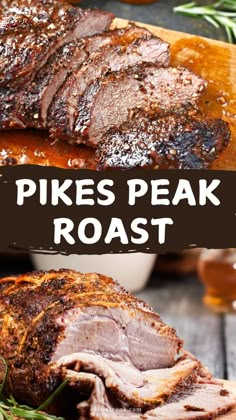 Make a flavorful Pikes Peak Roast that’s tender and juicy! Perfect for Sunday dinners and family gatherings. #PikesPeakRoast #FamilyDinner #ComfortFood Beef Pikes Peak Roast Recipes, Beef Pikes Peak Roast Crock Pot, Pikes Peak Roast Crockpot, Pikes Peak Roast Recipes, Pikes Peak Roast, Deer Roast, Blackened Salmon Recipes, Picnic Roast, Crockpot Roast Recipes