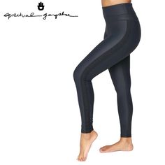 Spiritual Gangster Black Centered Studio Tight Leggings Nwt Made Of The Brand’s Lightest Sg Dream Lite Fabric, Featuring A High Waist With A Wide Flat Double Layer Waistband To Slim And Compress, Flattering Seams, Mesh “Love Is Love” On The Sides And Ankle Size S Approx Measurements Laying Flat Waist 23" Length 36" Inseam 26" Rise 11" 78% Nylon, 22% Spandex New With Tag Original Price $118 Micro-elastic Black Yoga Pants, High Rise Black Bottoms For Pilates, Black Tight Yoga Pants, Tight Black Yoga Pants, Black Tight Pants For Pilates, Tight Black Pants For Pilates, Black Micro-elastic High Waist Leggings, Micro-elastic High Waist Black Leggings, Black High Waist Micro-elastic Leggings