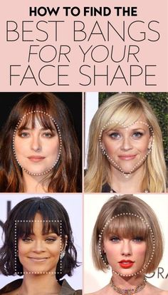 Oval Face Bangs, Best Bangs, Bangs For Round Face, How To Cut Bangs, Bangs With Medium Hair, Fall Hair Color For Brunettes, Oval Face Shapes, Fringe Hairstyles