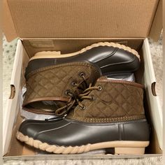 New With Tag And Box. St John’s Bay Denton Brown/Brown Size 8m Memory Foam Booties. Michael Kors Braden Mid Boot With Jeans, Brown Brown, St John, Boots Booties, Bootie Boots, Memory Foam, Ankle Boots, Boots, Women Shopping