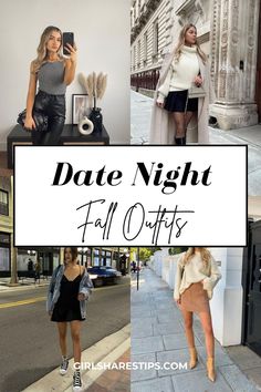 Get inspired with 60+ chic fall date night outfit ideas! Our collection features stylish, trendy looks that balance cozy comfort with classy elegance. Perfect for any occasion—be it a romantic dinner date or a fun night out at the bar or club! Find cute casual outfits as well as dressy options suitable for anniversaries and birthdays. We cater to all shapes including plus size and apple shape with versatile pieces like jeans and dresses that keep you looking effortlessly stylish! Stylish Fall Outfits Date Night, Dinner Put Outfits Fall, Easy Date Night Outfit Casual, Bar Hopping Outfit Night Fall, Guest Birthday Dinner Outfit, Maxi Dress Date Outfit, Fall 2024 Date Outfits, Date Night Outfit Ideas Fall, Nyc Date Outfit