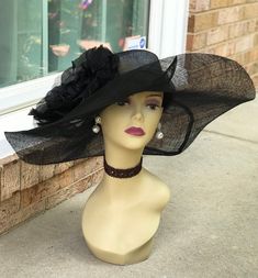 "✿*. About Shipping.*✿ All the hats will be shipped out from Rockville, MD 20854 via FedEx/UPS GROUND (1~7 business days) or USPS Priority mail (2-4 business days) if their shipping fee is much the same. The overnight and other shipping service are also available. Please contact me first if you want it, I will check the price and delivery time for you. Pick up is available! If you are very urgent, please order your hats early and save money! Key Features: This hat is made of 100% high quality Si Hat Tea Party, Hat Wedding, Church Hat, A Hat In Time, Hat Base, Tea Party Hats, Wedding Hat, Kentucky Derby Hat, Dress Hat