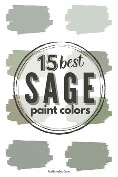 the 15 best sage paint colors