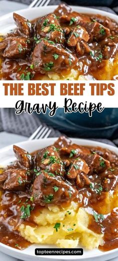 the best beef tips gravy recipe