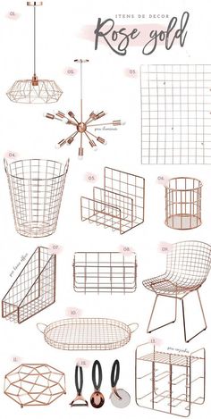 the instructions for how to use wire baskets