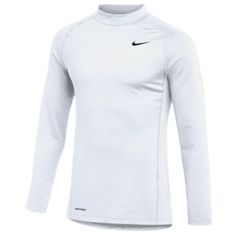 This Nike Pro Top Is Soft And Has 4-Way Stretch Fabric That's Made With At Least 75% Recycled Polyester Fibers To Keep You Warm And Comfortable For Cold Practices And Game Days. Nike Dry Fit And Sweat-Wicking Technology Keeps You Dry And Comfortable. It Has A Stretchy Design That Makes It Easy To Layer And Move Freely During Your Workouts. Machine Wash; 88% Polyester 12% Spandex. Never Worn Or Washed; Bought The Wrong Size. No Flaws; New Without Tag! Shirts Nike, Streetwear Men, Sports Wear, Streetwear Men Outfits, 4 Way Stretch Fabric, Nike Pros, Nike Shirts, Sport Wear, New Wardrobe