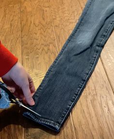 HOW-TO | DIY Fringe Jeans How To Fringe Jeans Diy, Fringe Pants Diy, How To Fringe Jean Shorts, How To Embellish Jeans, How To Fringe Jeans, How To Fray Jeans At The Ankle, How To Cut And Fray Bottom Of Jeans, How To Make Fringe