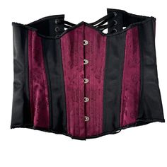 Euc, Worn Only Once Burgundy Satin Brocade Underbust Corset My Daughter Purchased From The Maker At A Renaissance Fair In 2020 For $189 And Never Wore It Again. A Couple Of Pictures Are From The Website Where The Corset Is Listed. Elegant Pink Corset For Night Out, Club Corset With Built-in Bra And Sweetheart Neckline, Black Corset With Built-in Bra And Sweetheart Neckline, Pink Sleeveless Corset With Built-in Bra, Fitted Red Corset With Built-in Bra, Red Corset With Built-in Bra, Women Corset, Underbust Corset, Skirt Leather