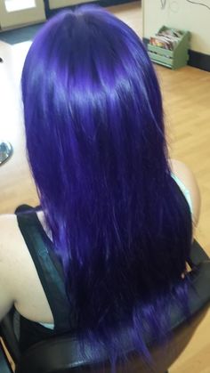 Blue Based Purple Hair, Y2k Purple Hair, Blue Toned Purple Hair, Purplish Blue Hair, Indigo Purple Hair, Bluish Purple Hair, Blueish Purple Hair, Dark Blue Purple Hair, Blurple Hair