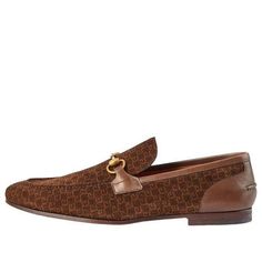 Gucci Jordaan Loafer 'Brown' 406994-AAA4O-8548 (SNKR/Casual/Low Top) Gucci Jordaan Loafer, Gucci Jordaan, Stylish Sneakers, Low Top, Perfect Pair, Your Perfect, Loafers, Gucci, Sneakers