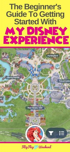 the beginner's guide to getting started with disney experience