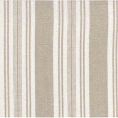 a beige and white striped fabric