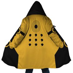 Introducing our Six Paths Mode Naruto Hooded Cloak Coat, a must-have for fans of the iconic anime series! This cloak coat features the distinctive design worn by Naruto in his most powerful form, the Six Paths Mode. The vibrant orange color and black detailing are true to the original design, making it a perfect addition [...] Sage Mode Naruto, Six Paths Sage Mode, Sage Mode, Iconic Anime, Cloak Coat, Manga Clothes, Anime Clothing, Hooded Cloak, Anime Collection