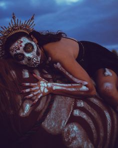 Dia De Los Muertos Series Part 2 . . Which photo are you putting on your wall? . . Makeup by : @morganmystique Model: @thealterego_ivette Hosted by: @whitemiragephotography Head dress made by: @megan.elainefx Paradise AQ Paints from @mehronmakeup . . #oregonphotographer #pnwphotographer #creators #creatives #DiaDeLosMuertos #creativesession #collaboration #collab #sfx #specialeffects #Mehron #MehronMakeup #ItsOctoberBitch Dia Los Muertos Makeup, Discover Myself, Muertos Makeup, Ok Sorry, Mehron Makeup, Thankful For You, Head Dress, Special Effects, To Tell