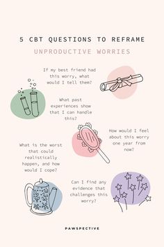 Unproductive worries are thoughts that drain your energy and create unnecessary stress without leading to constructive solutions. CBT focuses on identifying and challenging negative thinking patterns to help you manage and reduce worries. NegativeThinking I UnproductiveWorries I CBTQuestions I ReframeThoughts I CognitiveBehavioralTherapy I MentalHealth I StressRelief I EmotionalWellBeing I AnxietyManagement I ThoughtReframing Cbt Techniques, Thinking Patterns, Counseling Techniques, Cbt Therapy, Healthy Coping Skills, Mental Health Activities, Mental Health Therapy, Mental Health Counseling, Counseling Activities