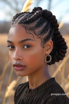 Female Afro Hairstyles, Types Of Cornrow Braids, Shaved Braided Hairstyles, Braided Front Hairstyles, Braided Protective Styles, Trending Black Hairstyles, Black Afro Hairstyles, Braided Natural Hairstyles, Trending Cornrows