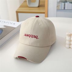 You will find that this baseball cap is a high quality, stylish cap made with high quality materials and is designed to be stylish and comfortable. Trendy Baseball Cap With Letter Print, Trendy Letter Print Snapback Cap, Trendy Dad Hat With Letter Embroidery, Trendy Snapback Baseball Cap With Letter Embroidery, Trendy Baseball Cap With Letter Print And Curved Visor, Trendy Beige Baseball Cap With Curved Visor, Trendy Letter Print Baseball Cap With Curved Visor, Trendy Baseball Cap With Letter Patch For Streetwear, Beige Baseball Cap With Letter Print And Curved Brim