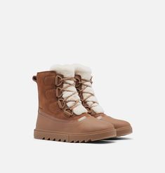 Women's Joan Of Arctic™ NEXT LITE Boot | SOREL Brown Sorel Boots Outfit, Sorel Boots Outfit, Snow Outfits For Women, Sorel Winter Boots, Lightweight Boots, Insulated Boots, Snow Outfit, Sorel Boots, Snow Boot