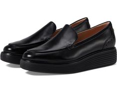 Cole Haan Originalgrand Platform Venetian Loafer Women's Flat Shoes, Wedge Loafers, Cole Haan Women, Black Wedge, Platform Heel, Platform Wedge, Work Wardrobe, Platform Wedges, Flat Shoes