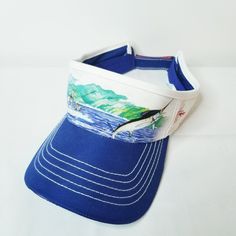 Guy Harvey Sun Visor Cap Hat Designer Artist Boating Sword Fishing Graphics Art Visor Cap, Sun Visor, Graphic Arts, Caps Hats, Sun, Hats