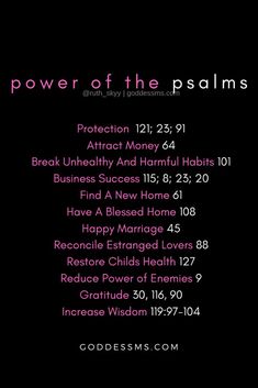 the power of the palms poster with numbers and dates in pink on black background