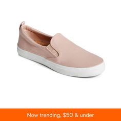 in stock Sporty Pink Slip-on Sneakers For Spring, Pink Low-top Slip-on Sneakers For Spring, Trendy Pink Slip-on Sneakers For Spring, Casual Pink Slip-on Sneakers For Spring, Sperry Women's, Mens Shoes Black, Sneaker Dress Shoes, Maternity Shops, Wallet Accessories