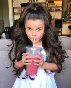 2k Instagram Followers, Huge Hair, Pageant Hair, British Vogue, Toddler Hair, Homecoming Hairstyles