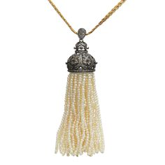 Pave Diamond Freshwater Pearl Tassel Pendant, Beaded Pearl Diamond Tassel Pendant Jewelry, 925 Sterling Silver Tassel,Boho Tassel Pendant..New Style chain Match with all fashionable cloth. Add color to your Beauty Tassel include 16 inches Pearl necklace  Silver Tassel Necklace, Long Tassel Necklace, Large Silver Beaded Tassel Necklace, Silver Tassel Pendant, Tassel Silver Necklace,This is very much useful for the Decoration like wall Hanging , Bags , Book Pointers , Fashion Cloth as well your precious Jewelry Accessories . Product Detail :  Metal : 925 Sterling Silver  Stone : Pave Diamond,Freshwater Pearls  Color : White  Shape : Round  Weight : Gms 28.21 Tassel Length : 95 mm Long                            4 Inches Long  Item Code : NC 9010 Tassel include 16 inches Pearl necklace  Your Pearl Necklace Silver, Long Tassel Necklace, Beaded Tassel Necklace, Pendant Diamond, Silver Pearl Necklace, Statement Pendant, Pearl Diamond, Pendant Silver, Beaded Tassels