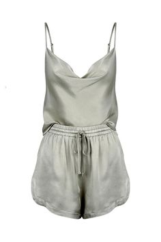 La Lune Lounge Cami Set | Sage | Loungewear | Shona Joy Png Clothes, Lounge Robes, Shona Joy, Cami Set, Silk Touch