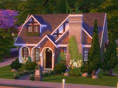 melcastro91's Family Cottage - No CC! Sims 2 House, Family Cottage, Home Gym Design Garage, Cute Little Houses