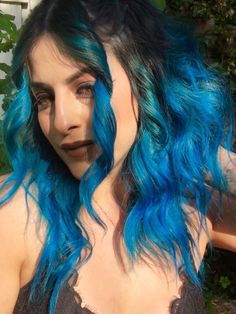 Tumblr Selfie, Fox Hair Color, Makeup Tumblr, Arctic Fox Hair Color, Fox Hair, Turquoise Hair, Dye Colors, Taste The Rainbow, Arctic Fox