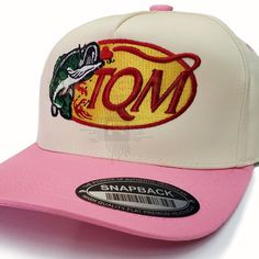 Made In The Usa Or Imported 1 Beige Pink Embroidered Tqm Hat Adjustable. Fast Shipping. Shipped With Usps First Class Package. Cap Information: Hand Made Patch And Machines Assisted Details 65% Polyester, 35% Cotton,No Mesh Back Structured, Five-Panel, Mid-Profile 3 ½” Crown Embroidered Contour New Sealed Bag 1 Pcs / Individual Bag 1 Beige Pink Embroidered Tqm Hat Item Specifics: Material: 65% Polyester, 35% Cotton, No Mesh Back. Structured: Five-Panel, Mid-Profile Size: 3 ½” Crown Plastic Snapb Pink Baseball Cap With Short Brim, Pink Trucker Hat With Short Brim, Pink Short Brim Trucker Hat For Beach, Pink Snapback Hat With Short Brim For Spring, Pink Snapback Hat With Short Brim For Summer, Pink Adjustable Snapback Hat With Short Brim, Pink Curved Bill Hats For Summer, Baseball Hat, Hooded Jacket