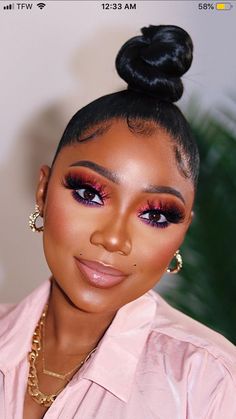 Bombshell Makeup, Maquillage On Fleek, Makeup Is Life, Black Women Makeup, Glamorous Makeup, Makeup Eye Looks, Women Makeup