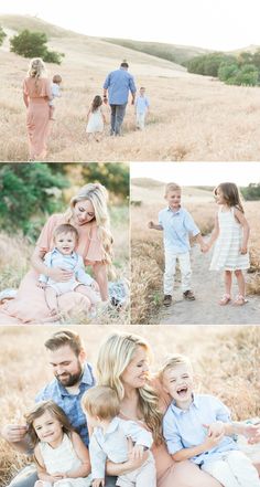 an image of a family in the field