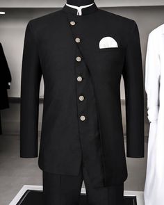 Introducing our exquisite Black New Design Jodhpuri Suit - a harmonious blend of traditional elegance and modern comfort. Handcrafted with care, this ensemble captures the essence of Indian heritage while offering a contemporary twist. Crafted from high-quality Lycra fabric, this Jodhpuri suit redefines comfort and style. The Lycra material ensures a snug fit that moves with your body, allowing you to revel in festivities, dance, and celebrations without any restrictions. Paired with classic Jod Elegant Semi-formal Sets For Eid, Elegant Traditional Style Kurta, Elegant Nehru Jacket For Festive Occasions, Unstitched Elegant Bandhgala For Festive Occasions, Elegant Unstitched Bandhgala For Festive Occasions, Elegant Festive Nehru Jacket, Festive Elegant Nehru Jacket, Elegant Diwali Traditional Wear, Elegant Nehru Jacket With Zari Work